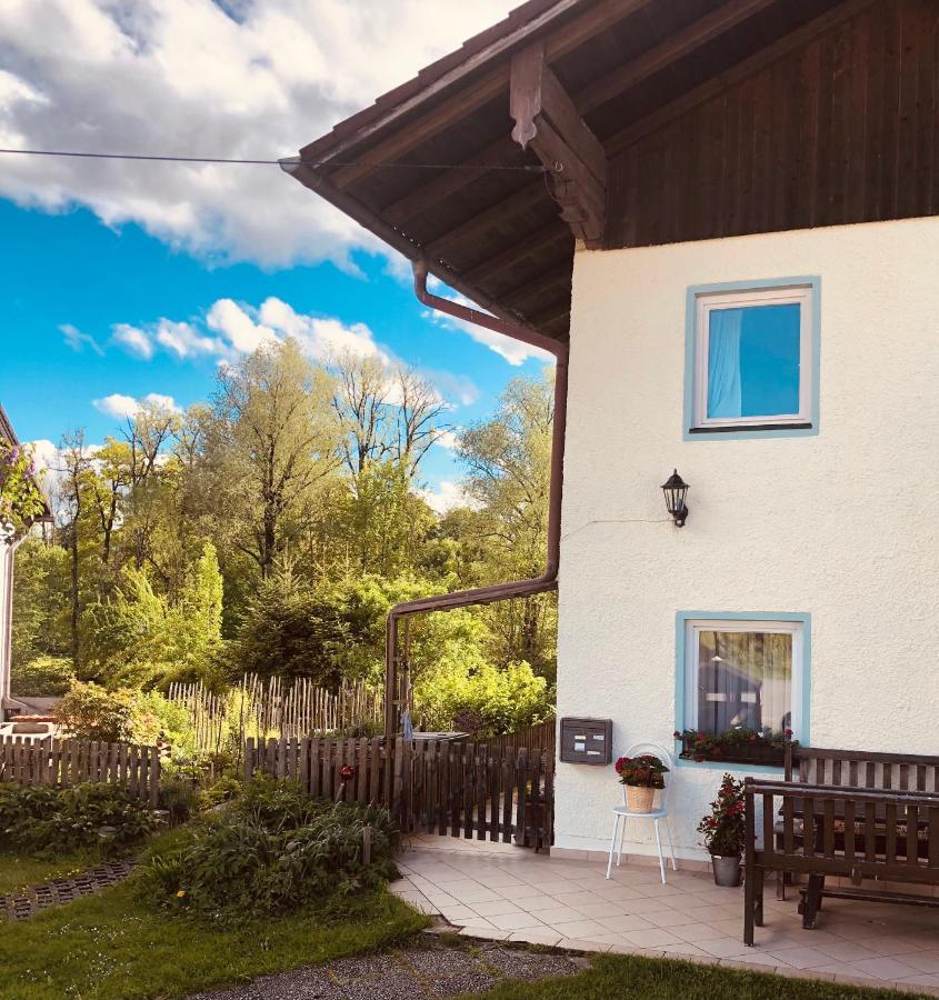 Ferien An Der Traun Daire Traunwalchen Dış mekan fotoğraf