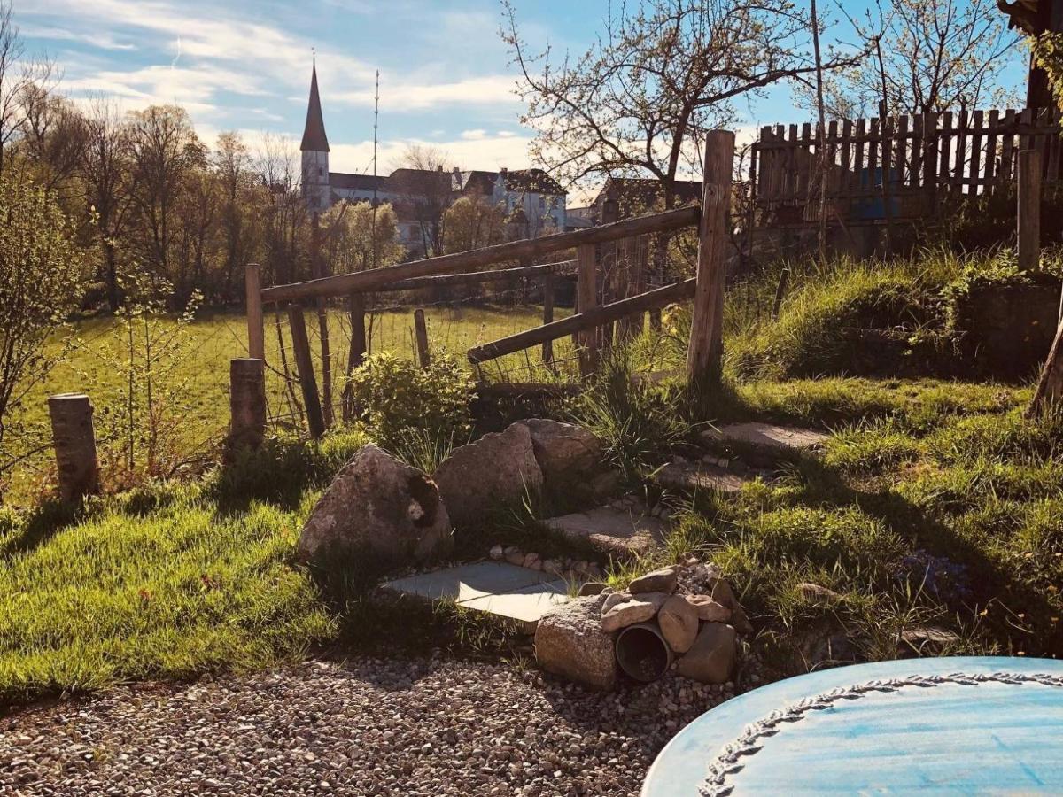 Ferien An Der Traun Daire Traunwalchen Dış mekan fotoğraf